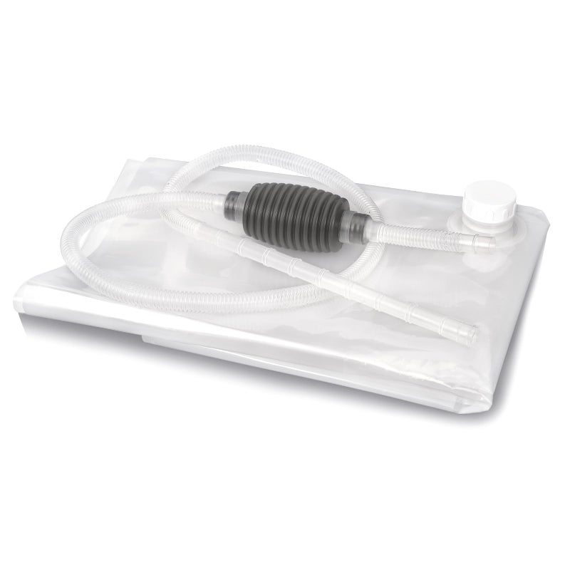 Zipcase Water Storage Bladder 100 Gallon Heavy Duty FoodGrade Plastic Bag for Emergency Water Bank Ideal for Bathtub Water Storage Camping Gardening and Agricultural Irrigation