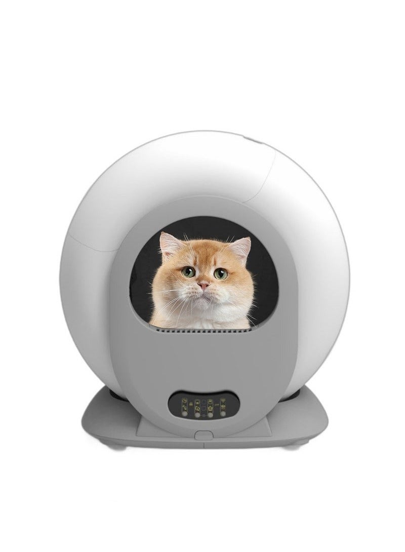 Automatic Cat Litter Box, Self-Cleaning Cat Litter Box, Smart Cat Litter Box Capacity for Multiple Cats - Image 1