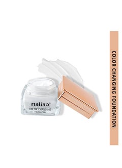 maliao Colour Changing Waterproof Full Coverage Foundation For All Skin Type Lotion With Satin Finish 30Ml  - Image 2