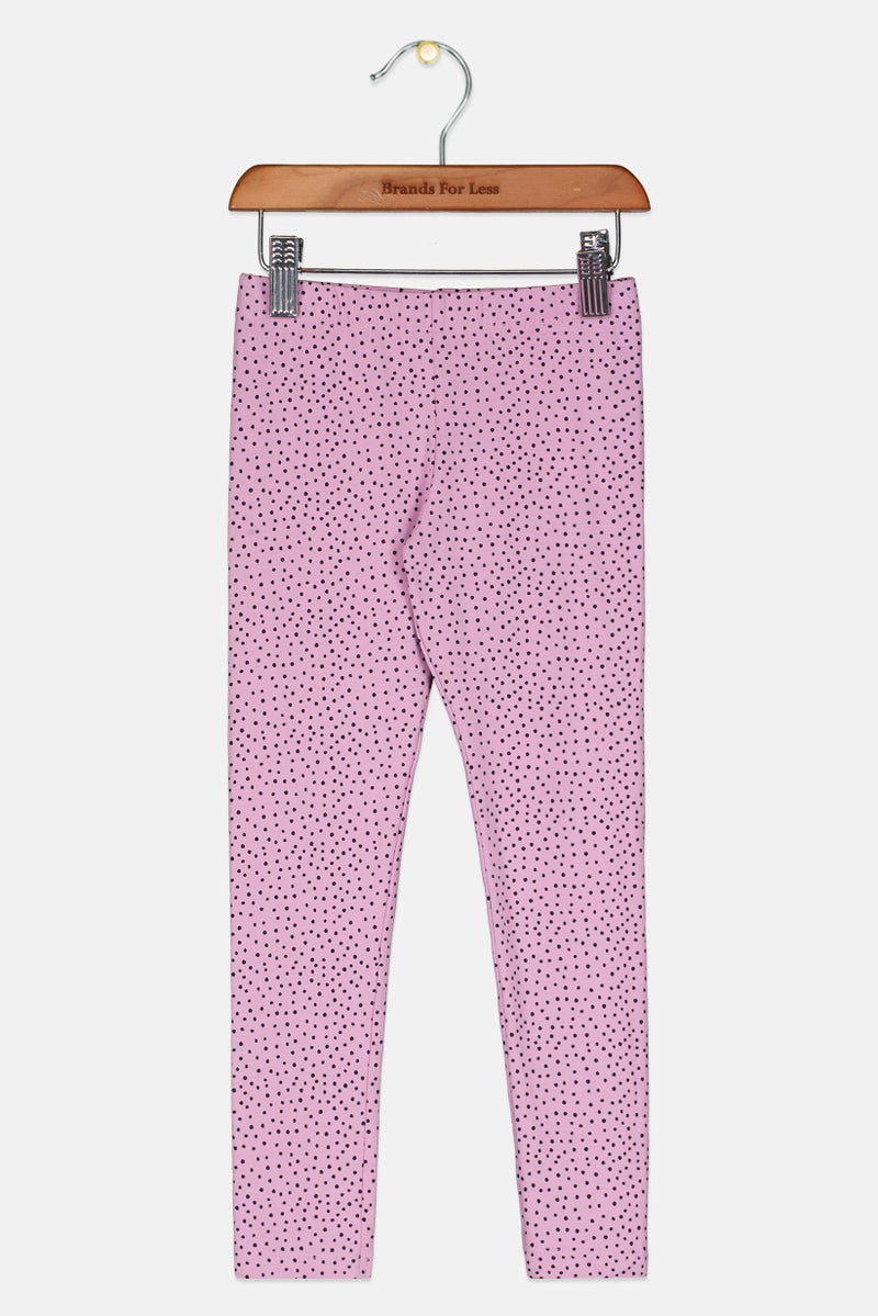 NAME IT Toddlers Girl Polka Dots Pull On Leggings, Multicolor - Image 1