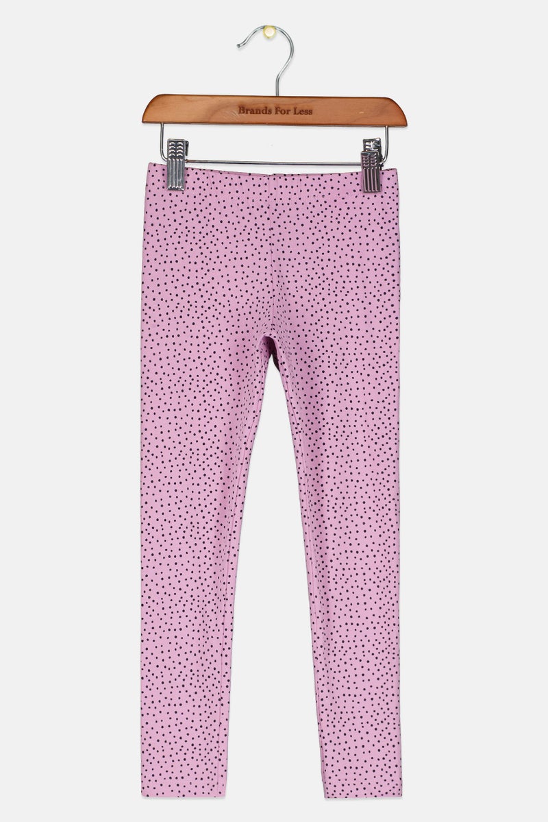 NAME IT Toddlers Girl Polka Dots Pull On Leggings, Multicolor - Image 2