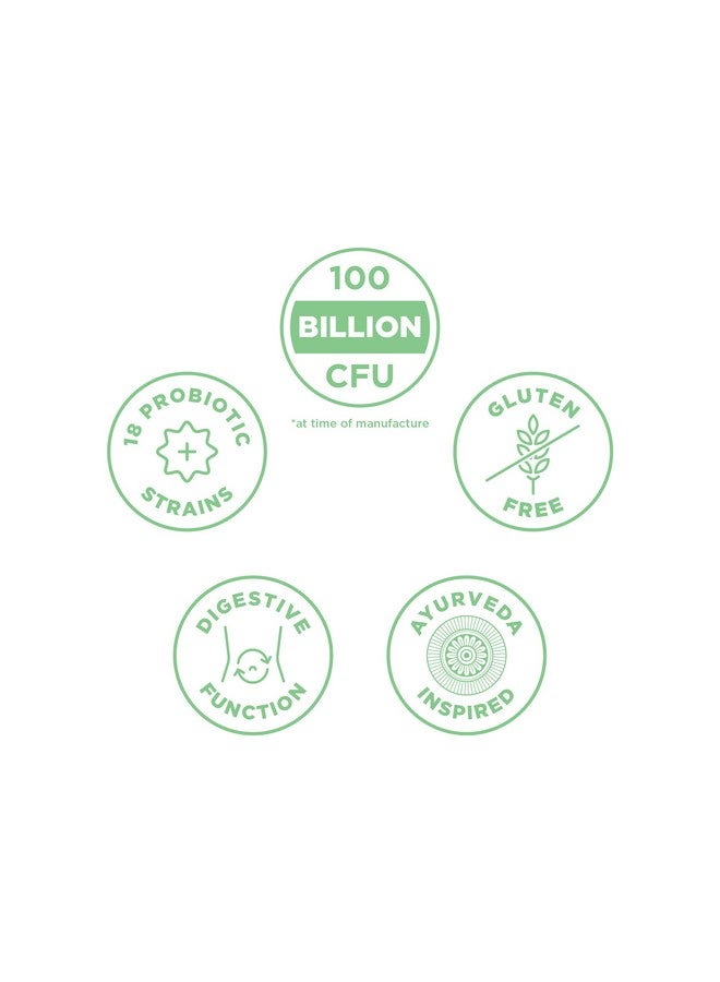 آينشنت نيوترشن بروبيوتيك التغذية القديمة، بروبيوتيك ألتيميت 100 مليار وحدة تشكيل مستعمرة*/حصة، يدعم الجهاز الهضمي والمناعي، خالٍ من الغلوتين، مزيج من الأطعمة الخارقة القديمة، 60 كبسولة - Image 4