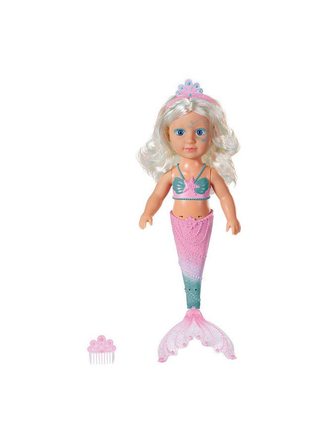 Baby Born Little Sister Mermaid 46 cm Doll with Accessories - Image 2