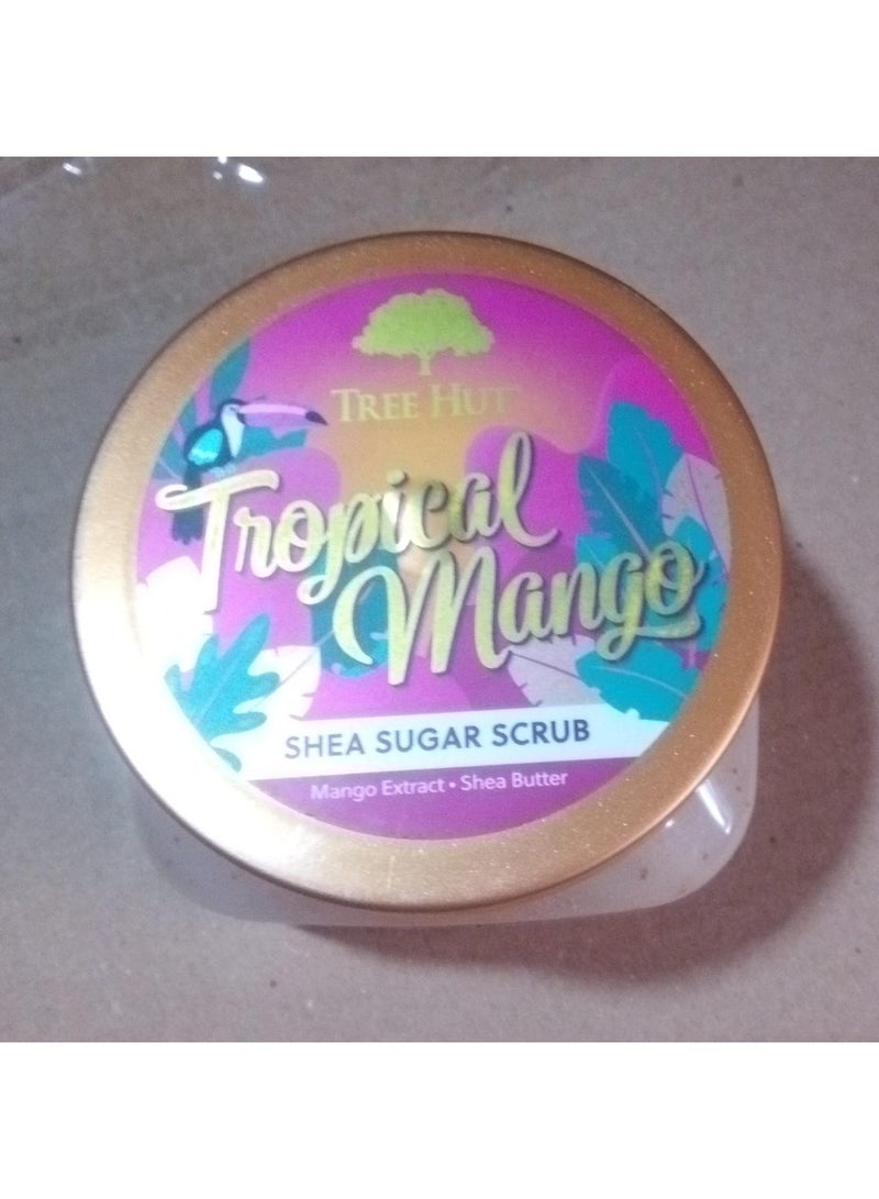 Tree Hut Shea Sugar Scrub Tropical Mango, 18oz, Ultra Hydrating and Exfoliating Scrub for Nourishing Essential Body Care - Image 2