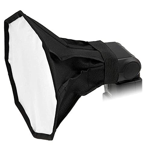 Fotodiox 8" Octagon Softbox Compatilbe with Canon, Nikon, Pentax, Sony, and Other Speedlites - Image 1