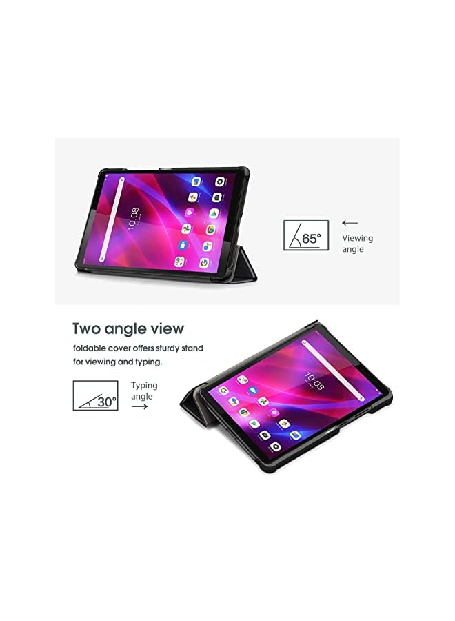 Procases For Lenovo Tab M8 / Tab M8 Hd Lte/Smart Tab M8 / Tab M8 Fhd Case, Slim Lightweight Stand Hard Shell Protective Cover For Lenovo Tab M8 Hd/Tab M8 Hd Lte/Smart Tab M8 / Tab M8 Fhd -Black - Image 4