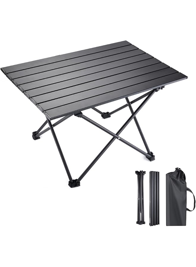 Beauenty Ultralight And Portable Camping Table,Folding Table With Carrying Bag,Outdoor Table For Outdoor Cooking,Picnic,Travel,Bbq (Small) - Image 1