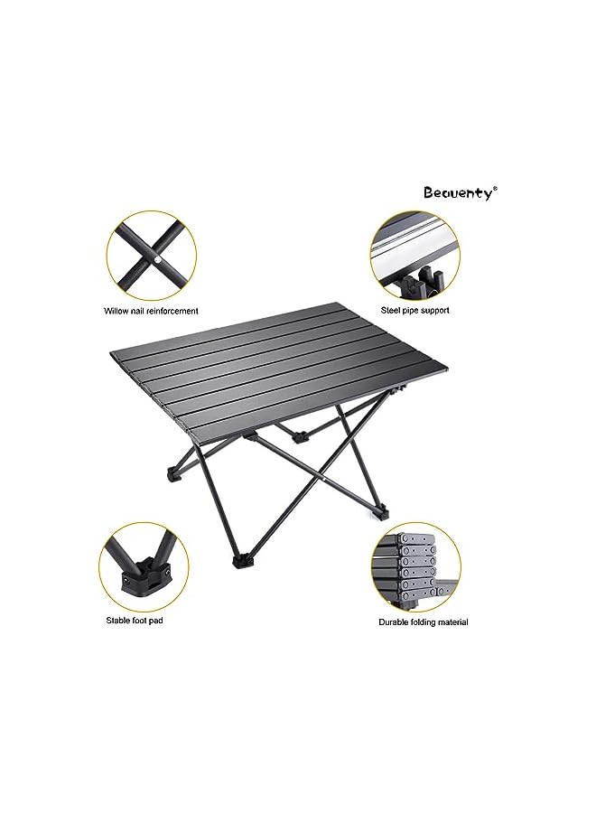 Beauenty Ultralight And Portable Camping Table,Folding Table With Carrying Bag,Outdoor Table For Outdoor Cooking,Picnic,Travel,Bbq (Small) - Image 5