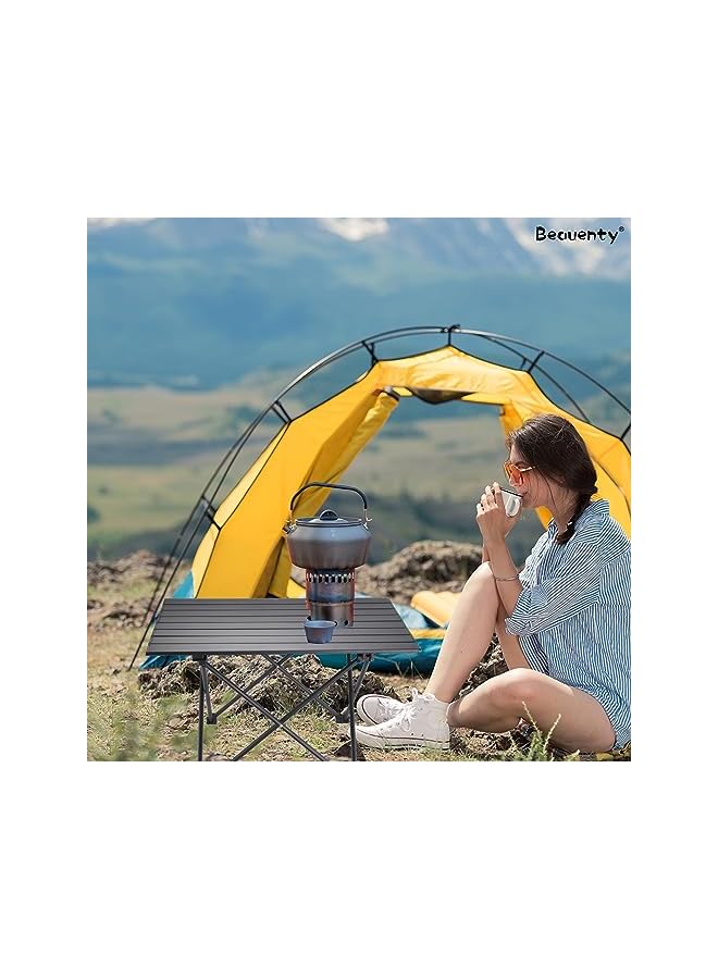 Beauenty Ultralight And Portable Camping Table,Folding Table With Carrying Bag,Outdoor Table For Outdoor Cooking,Picnic,Travel,Bbq (Small) - Image 3