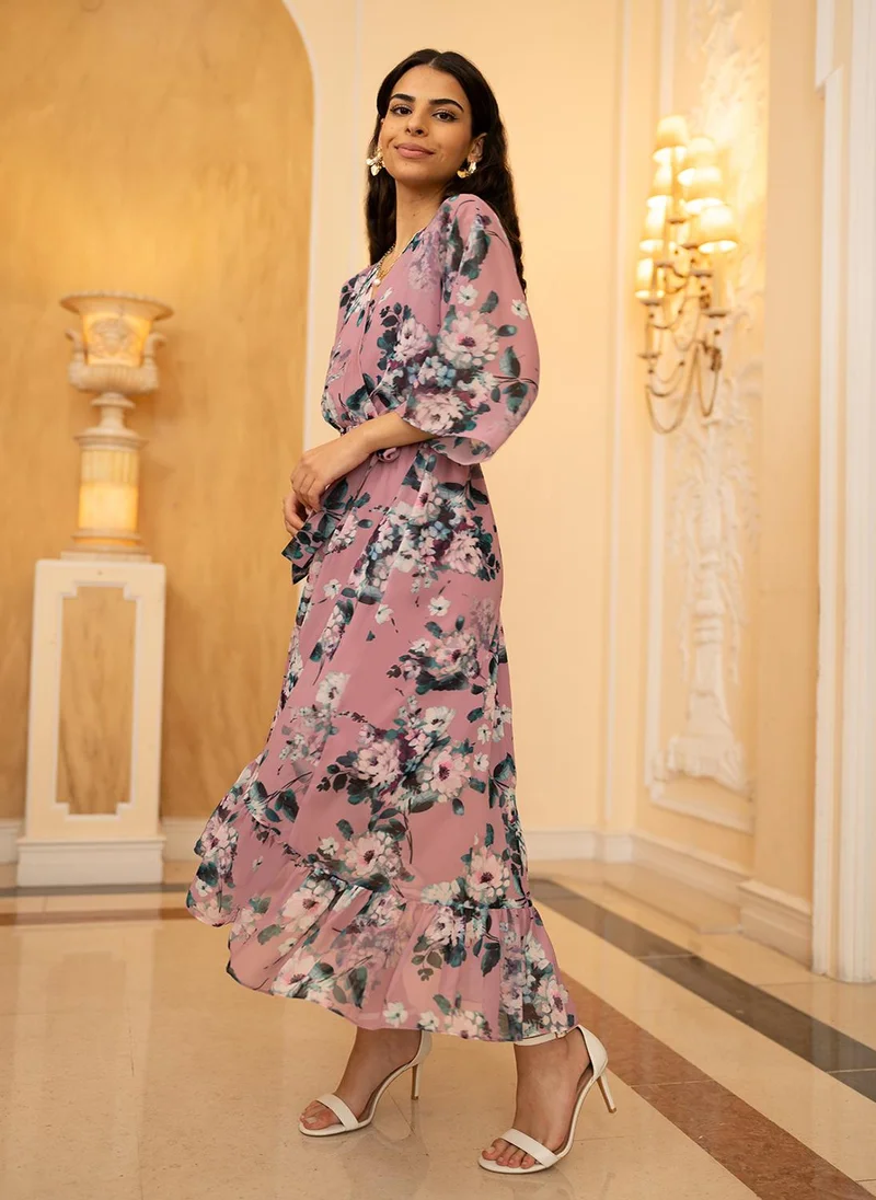 Yumi Floral Print Dress