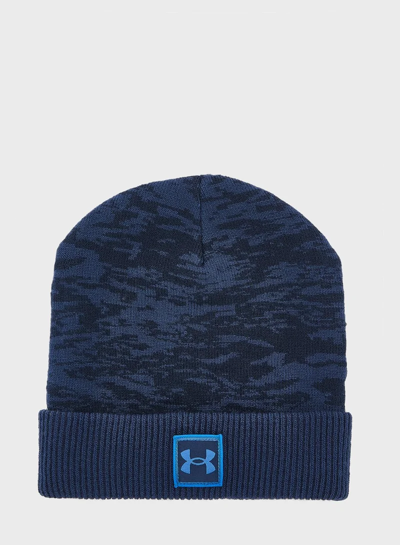 UNDER ARMOUR Graphic Knit Beanie