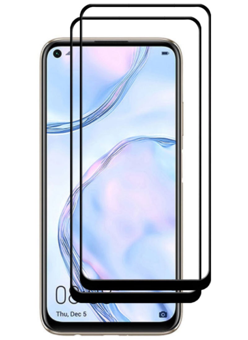 ACLIX 2 Pieces Antistatic ESD Dustproof Premium Quality High Definition Tempered Glass Screen Protector Designed For Huawei nova 7i - Image 1