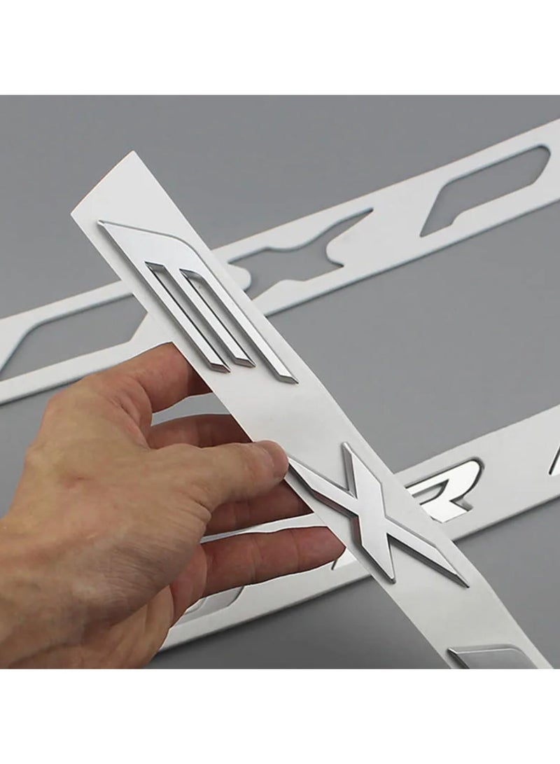 بيعتكلها ملصق سيارة ثلاثي الأبعاد يحمل شعار EXPLORER شعار الجسم وغطاء محرك السيارة وإكسسوارات السيارات المتوافقة مع Ford Explorer (أسود لامع) - Image 3