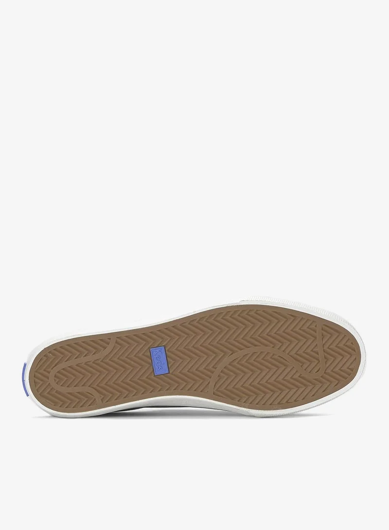 Keds black Keds Women's Jump Kick T-Toe Lace Up Leather/Suede Casual Sneaker Black for Women | Best Price UAE