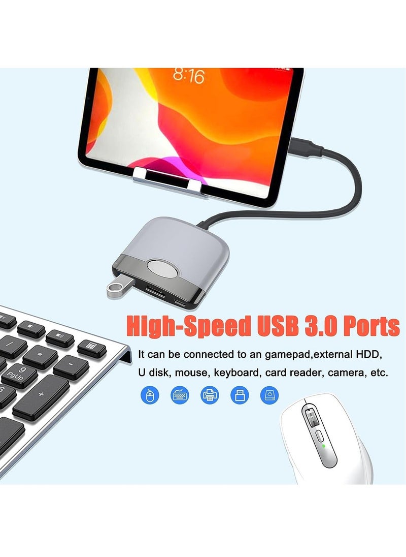 Generic Switch Dock for Nintendo Switch OLED Switch Dock Station for TV Portable Switch Dock for Nintendo Switch Docking Station with HDMI PD USB3.0 Switch HDMI Adapter for Nintendo Switch Accessories  - Image 4