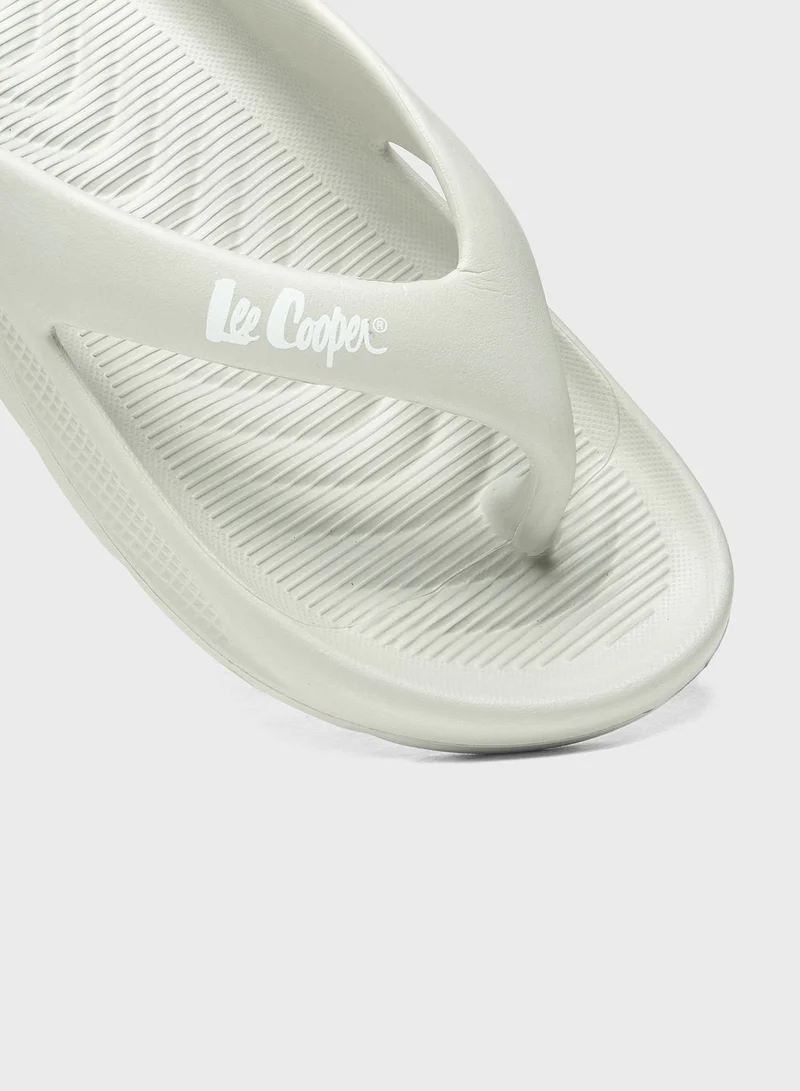 Lee Cooper Logo Flip Flops