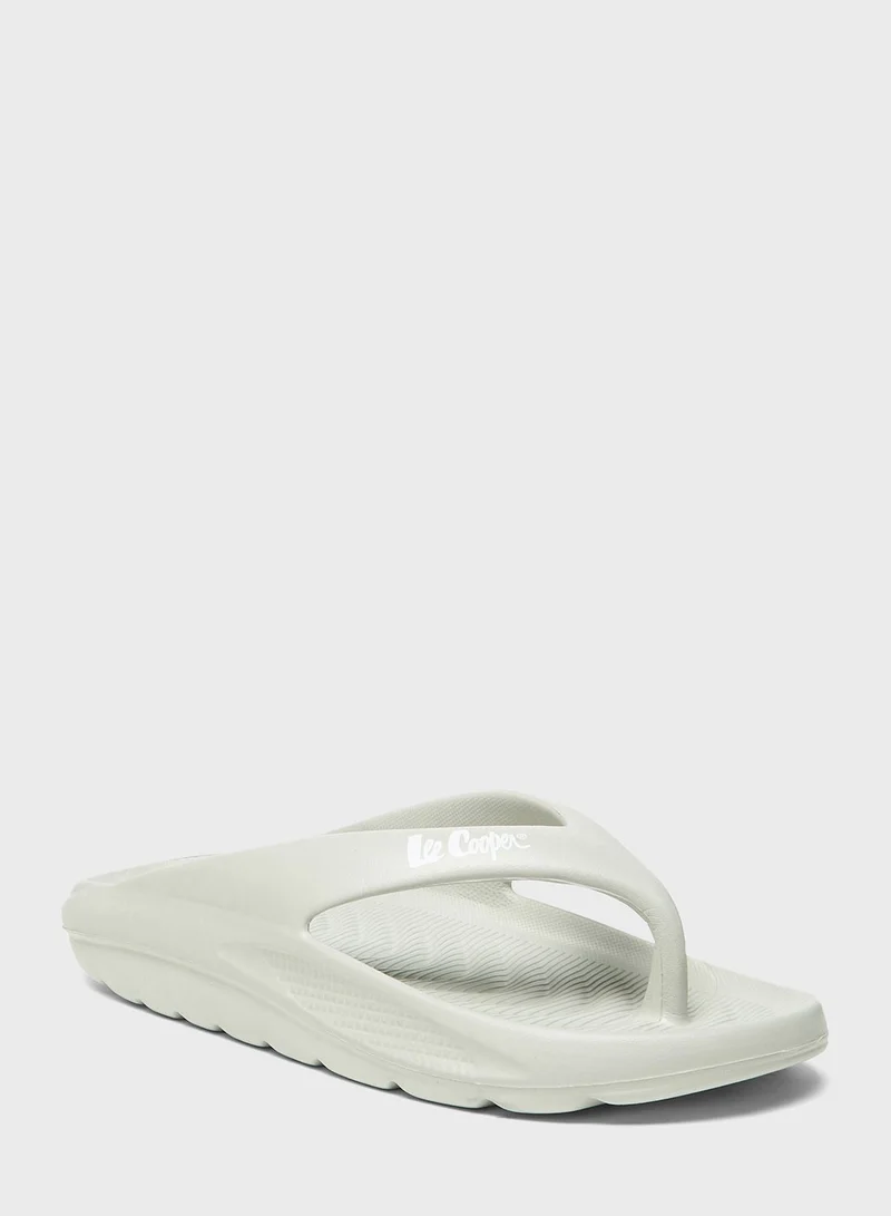 Lee Cooper Logo Flip Flops