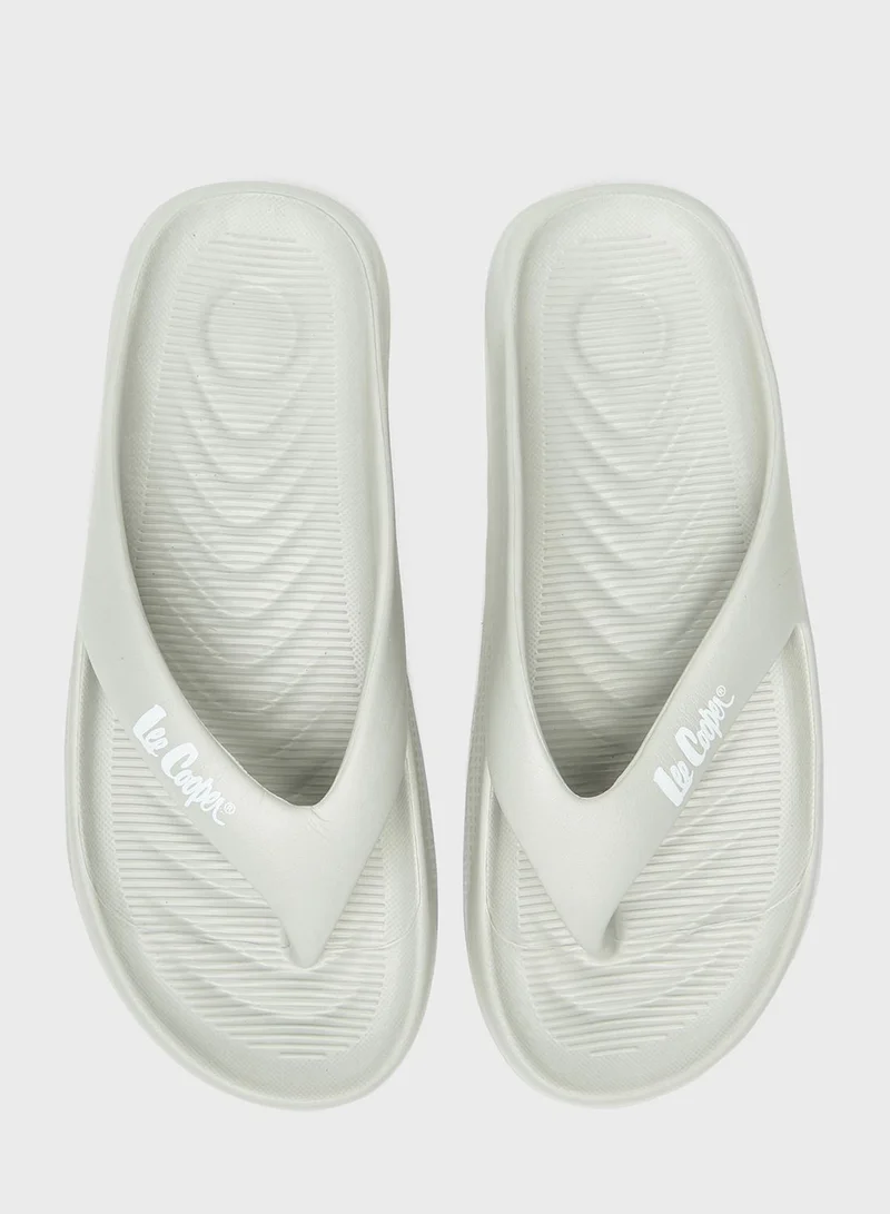 Lee Cooper Logo Flip Flops