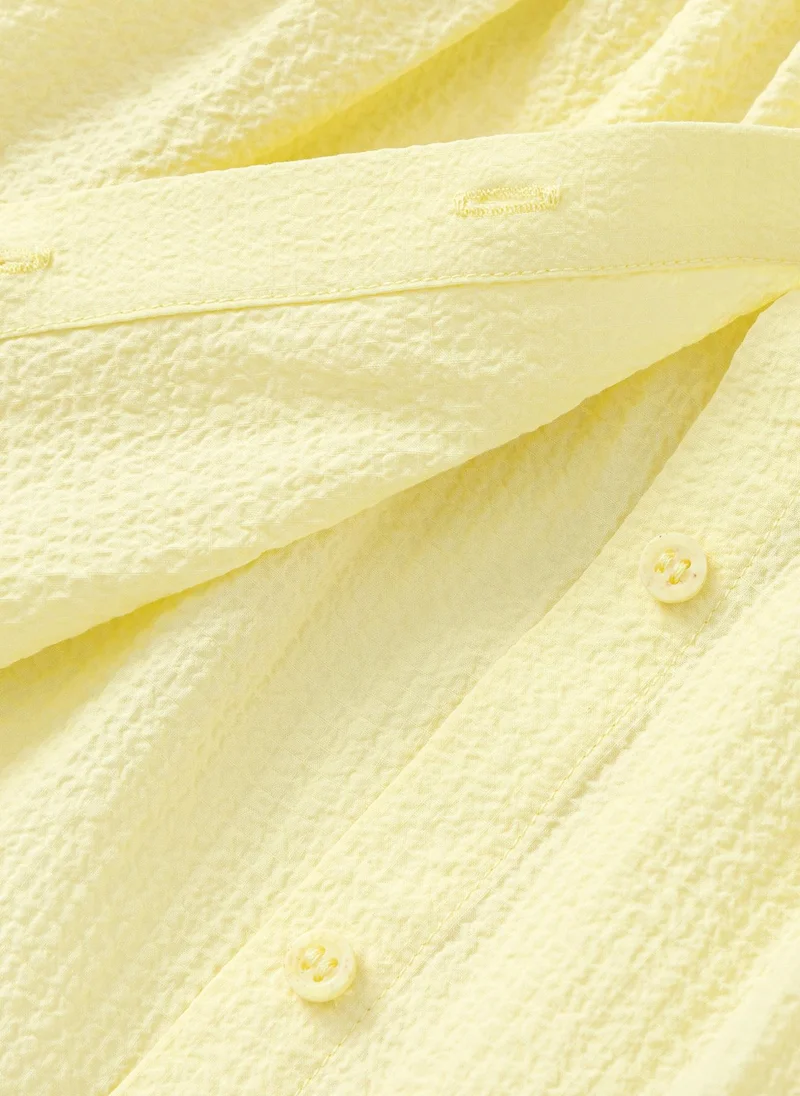 Balabala Yellow Peter Pan Dress
