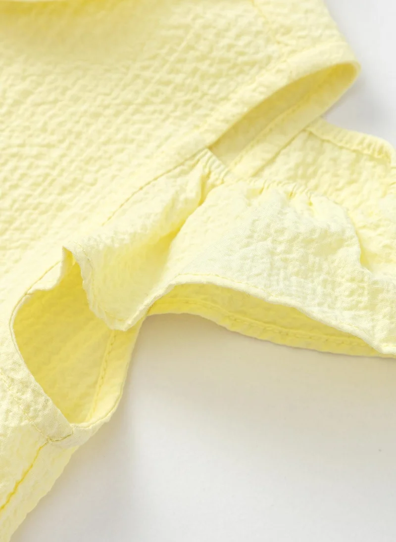 Balabala Yellow Peter Pan Dress