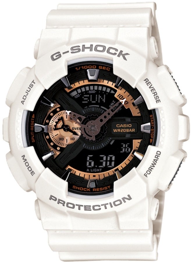 CASIO Casio G Shock Watch GA-110RG-7A Black-Gold Men's Watch  - Image 1