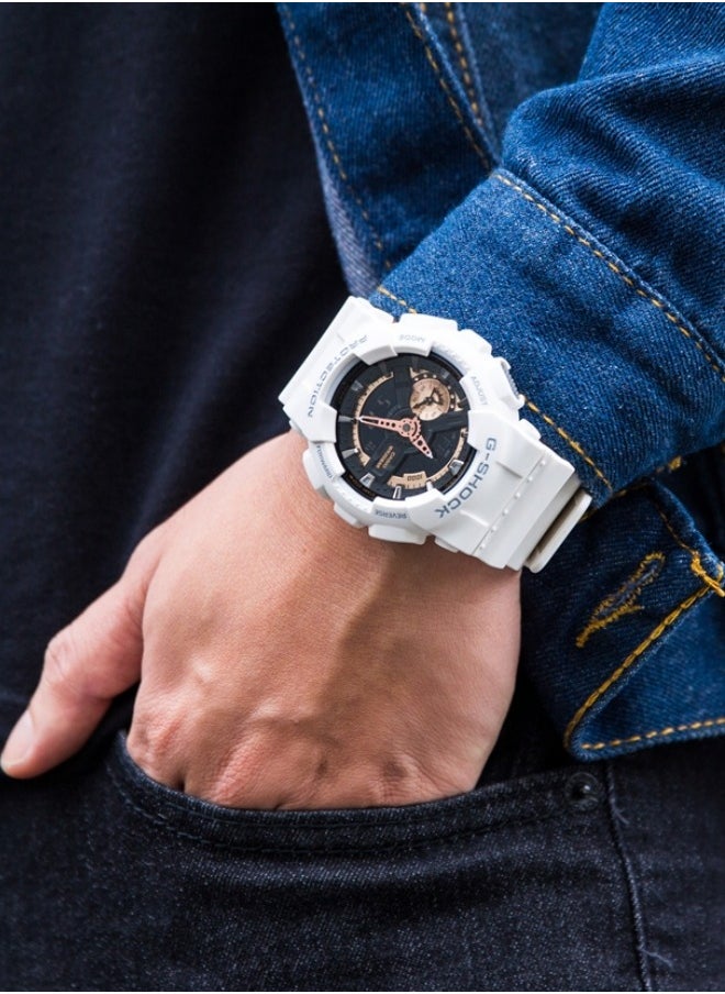 CASIO Casio G Shock Watch GA-110RG-7A Black-Gold Men's Watch  - Image 3