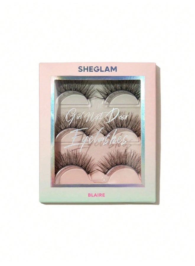 SHEGLAM Girl Next Door Natural False Eyelashes-Blaire - Image 1