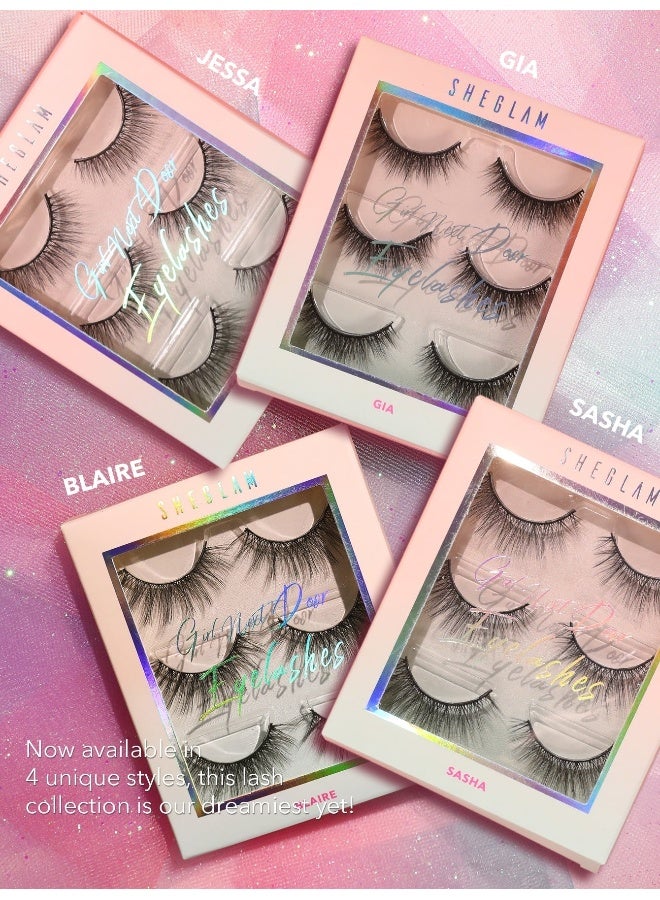 SHEGLAM Girl Next Door Natural False Eyelashes-Blaire - Image 4