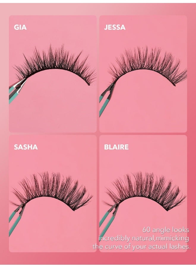 SHEGLAM Girl Next Door Natural False Eyelashes-Blaire - Image 3