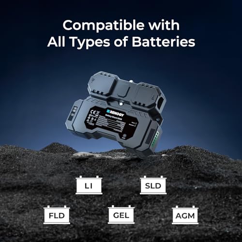 Renogy Battery Shunt 300, Remote Battery Monitoring, Range 8V-120V up to 500A, High Precision Current Sensor, Compatible Lead Acid, LFP, Li-ion, and Ni-MH Batteries - Image 2