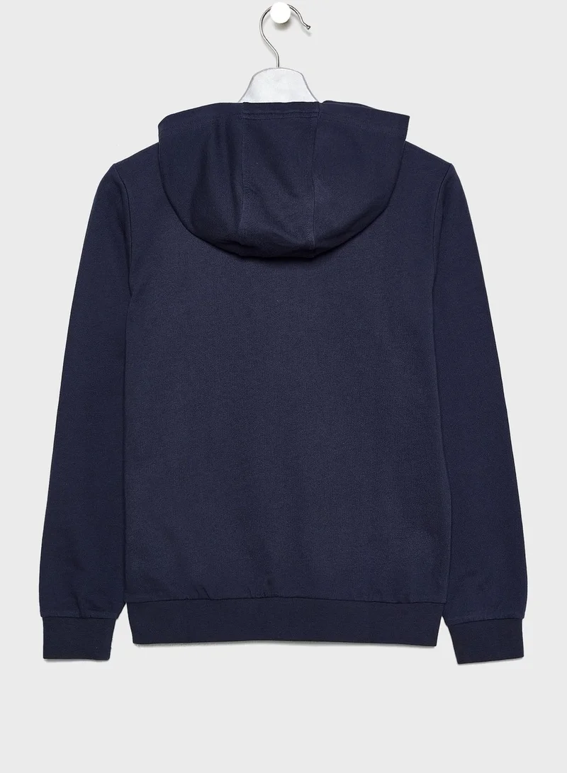 EA7 Emporio Armani Kids Logo Hoodie