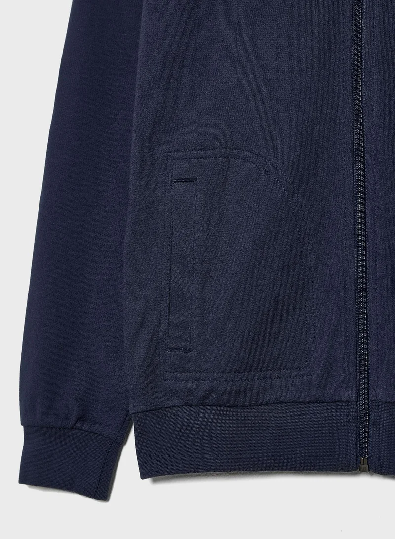 EA7 Emporio Armani Kids Logo Hoodie