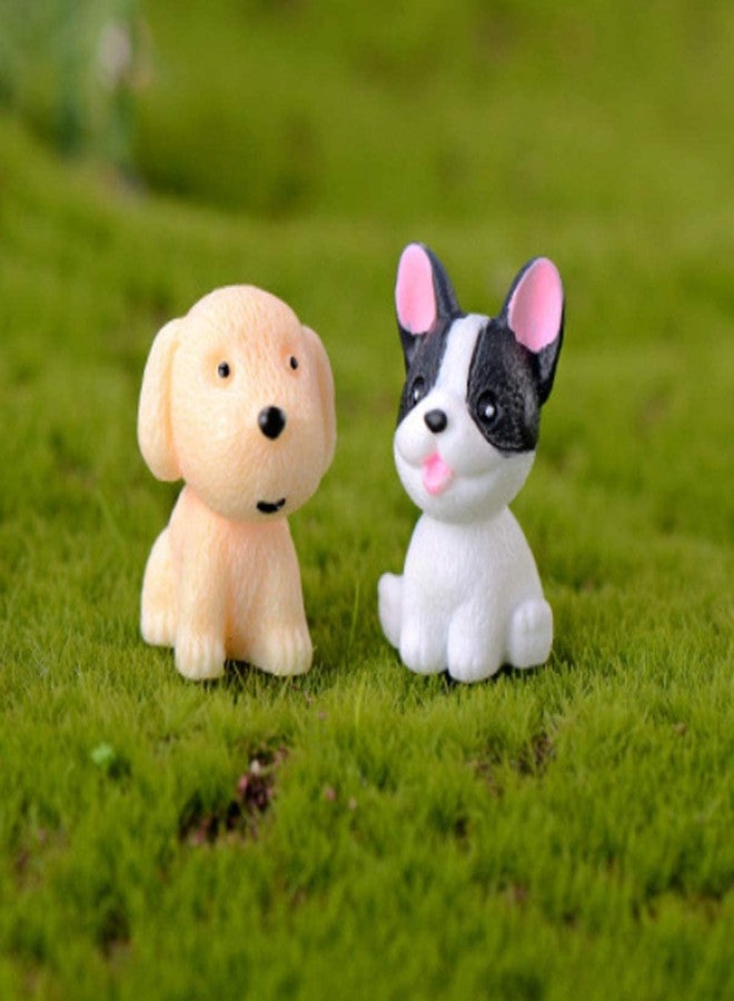 Halloluck 12 Pcs Miniature Dog Figure Animal Dog Characters Mini Figure Collection Decor, Dog Cake Topper, Plant, Automobile Decoration - Image 4