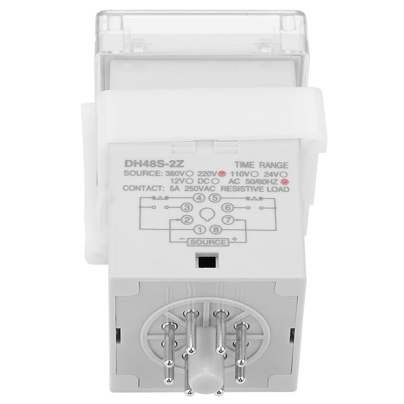 DH48S-2Z 220V 8 Pin Digital Display Timer Time Relay For Timing Delay Control - Image 3