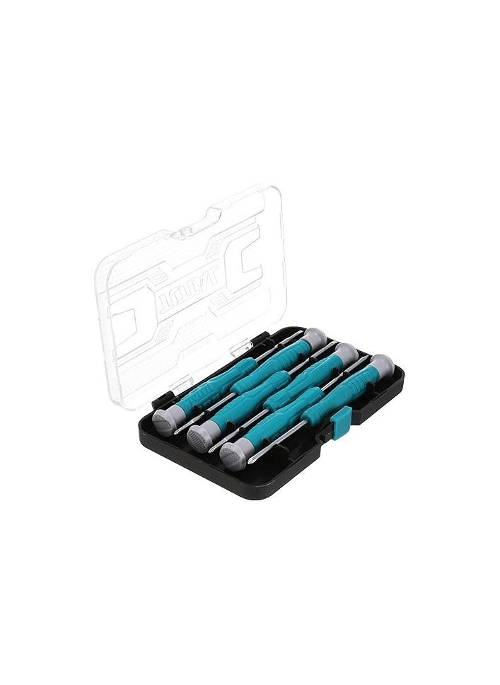TOTAL - Precision screwdriver set 6 pcs - Image 1