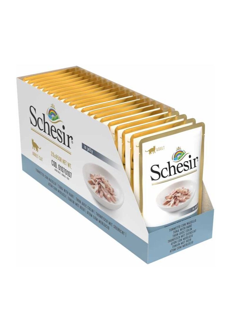 Schesir Cat Pouch Tuna With Cod 85g - Image 3