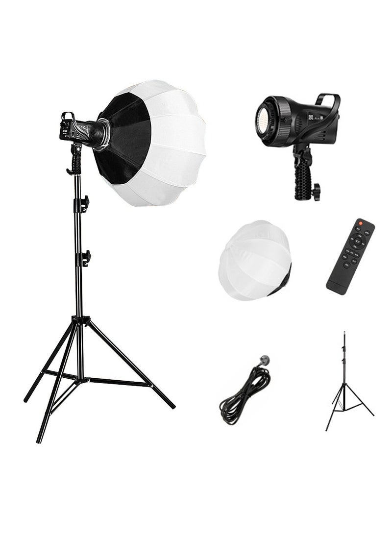 Glanfen Professional Photography Studio Lighting Kit,500W 2700-7500K 3 Colors LED Monolights with Softbox and Stand for Photography/Video Recording/Live Streaming  - Image 1