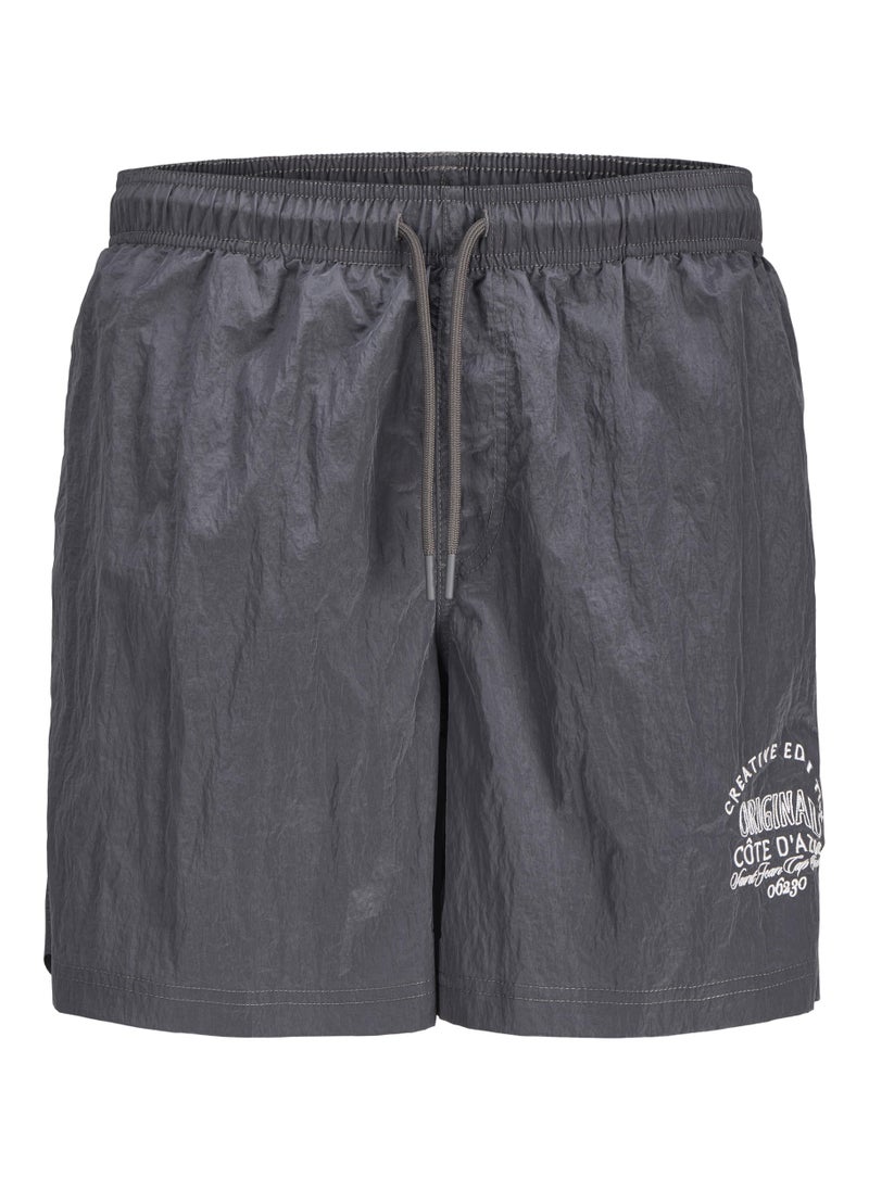 JACK & JONES Casual Drawstring Swim Shorts - Image 5