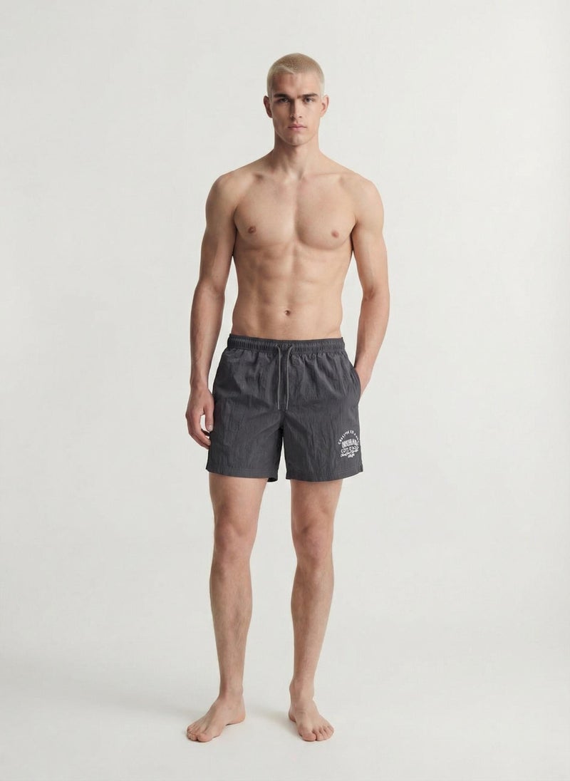 JACK & JONES Casual Drawstring Swim Shorts - Image 4