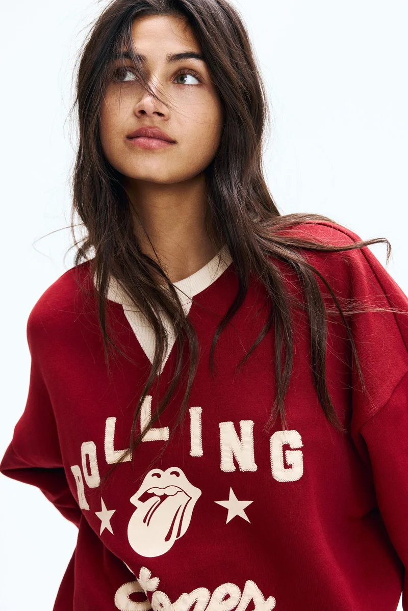 H&M Motif-detail sweatshirt