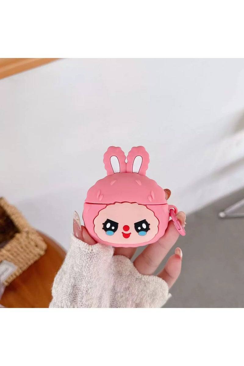 general AirPods 3rd generation silicone wireless Bluetooth protective case, cartoon design, Apple wireless Bluetooth headphones protective case, made of silicone material, with a creative and soft exterior.