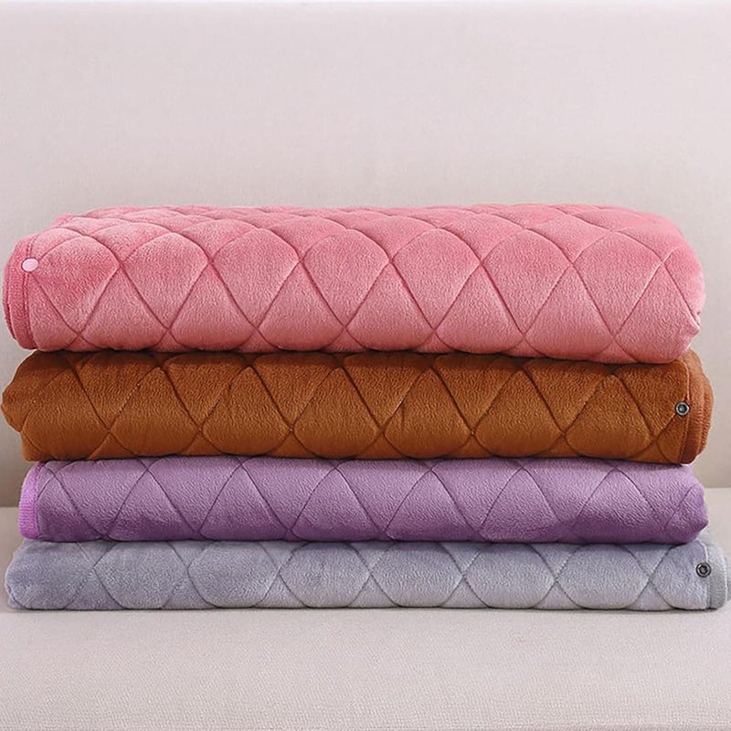 klarako USB Blanket Office Blanket Inch Electric Pad Blanket Heating Multifunctional 39.3x55.1 Inches Heating Hand Knee Break Lunch Warmer Home Textiles Hip Thruster (Grey, One Size) - Image 3