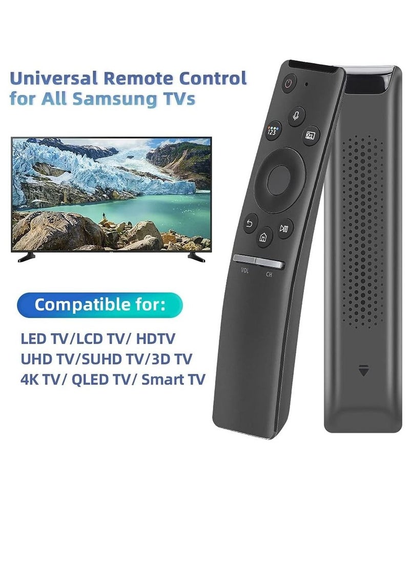 Generic - Universal Voice Remote Control for Samsung-Smart-TV-Remote Bluetooth Controller All Samsung LED QLED LCD 4K 8K UHD HDR 5 6 7 8 9 Series Flat Curved Crystal Smart TV - Image 1
