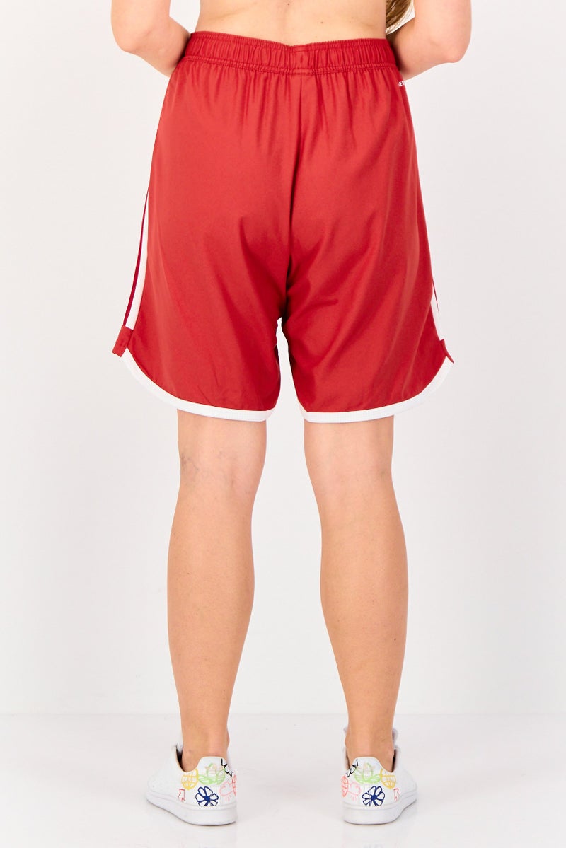 Adidas Women Sportswear Fit Brand Logo Training Shorts, Multicolor - Image 4