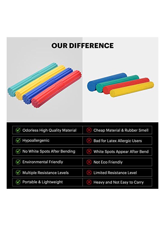 DMoose  Resistance Bar For Physical Therapy, Relieves Tendonitis Pain And Improve Grip Strength  - Image 5