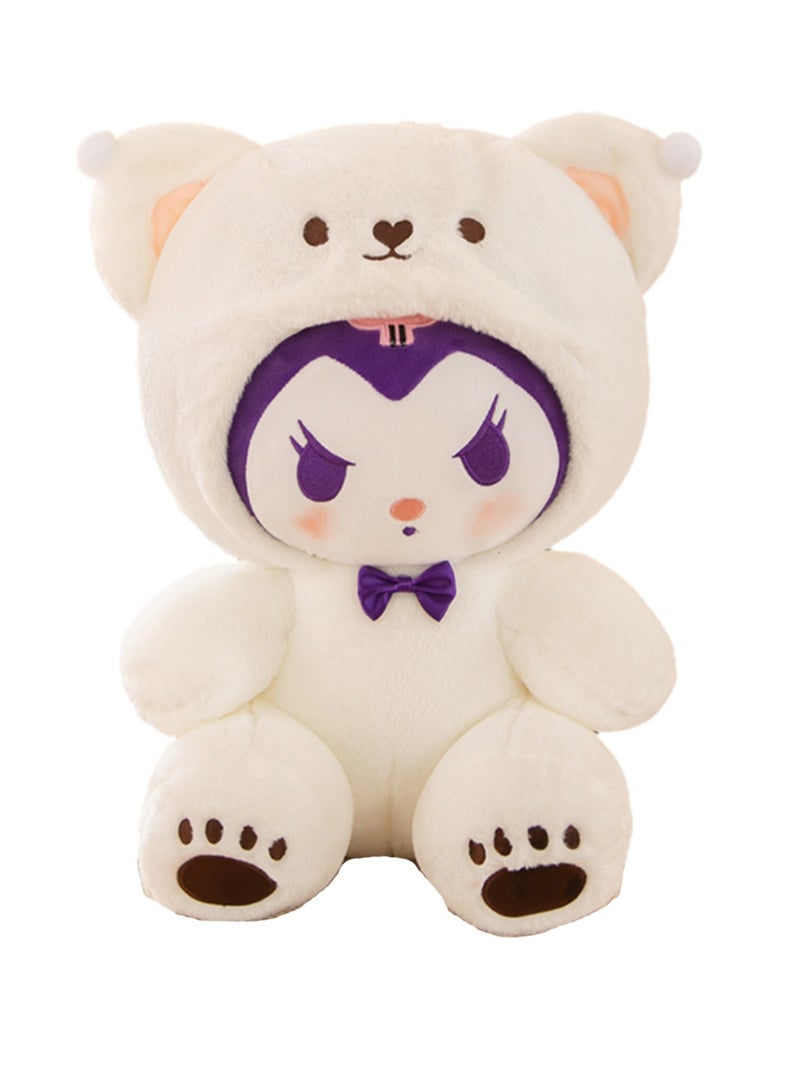 دمية محشوة ناعمة على شكل حيوانات كرتونية لطيفة مقاس 25 سم للبنات والأولاد من جميع الأعمار (طراز C) - Image 1