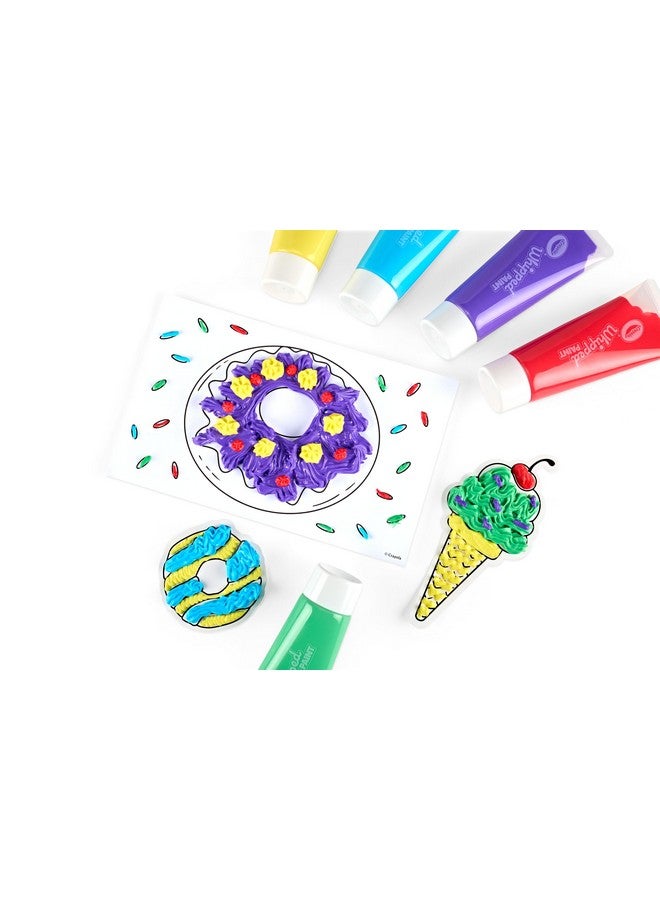 كرايولا مجموعة ألوان كرايولا المخفوقة، ألوان نفخة، مجموعة ألوان ثلاثية الأبعاد للأطفال، 3 قوامات فريدة، لعبة فنية حسية، هدية للأطفال من سن 5 سنوات فما فوق - Image 5