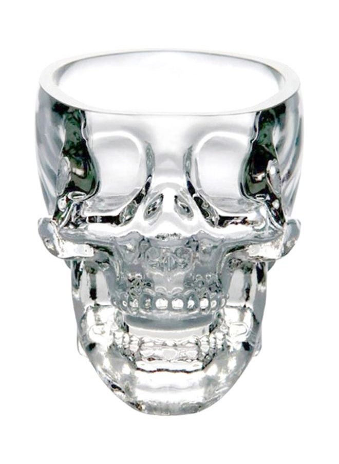 NIBEMINENT - Crystal Skull Shaped Shot Glass Clear 75x50cm - Image 1
