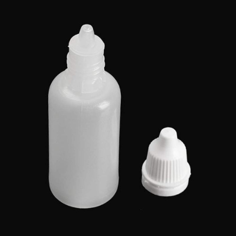 DIY Crafts DIY Crafts Design No 9 Pack of 20 Pcs 10 ml White Plastic Empty Squeezable Dropper Bottles F Design No 9 Pack of 20 Pcs  - Image 4