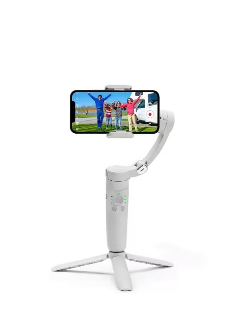 ميراك مثبت كاميرا يدوي ثلاثي المحاور M1 - حامل كاميرا مضاد للاهتزاز مع تتبع الوجه ودعم البث المباشر ووضع المتابعة للهواتف الذكية - Image 1